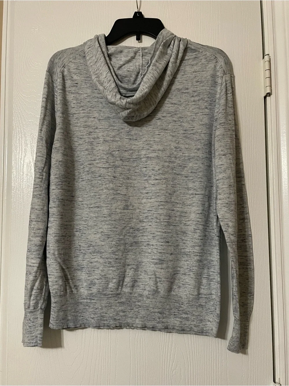 J. Crew Heather Gray Pullover Hoodie